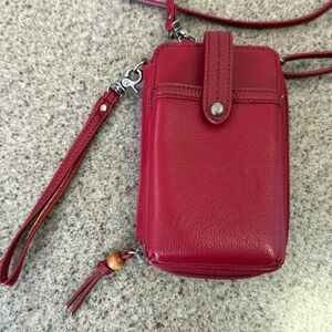 The Sak Smartphone Crossbody Wristlet